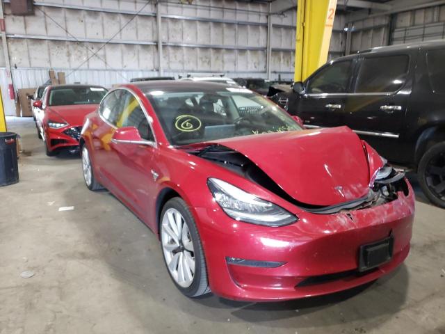 TESLA MODEL 3 2018 with VIN 5YJ3E1EA4JF009826 - Photo from auction