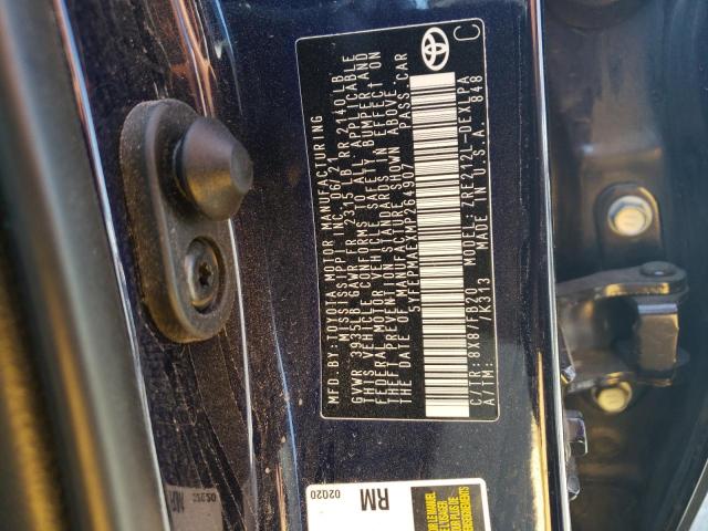 Photo 10 from auction – 2021 TOYOTA COROLLA LE with VIN 5YFEPMAEXMP264907