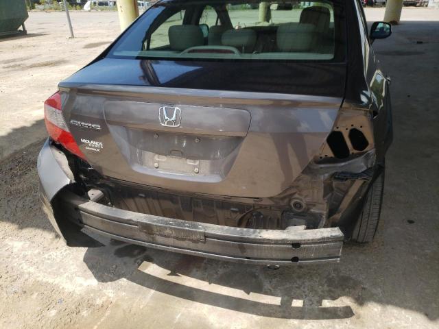 Photo 9 from auction – 2012 HONDA CIVIC EXL with VIN 19XFB2F95CE047249