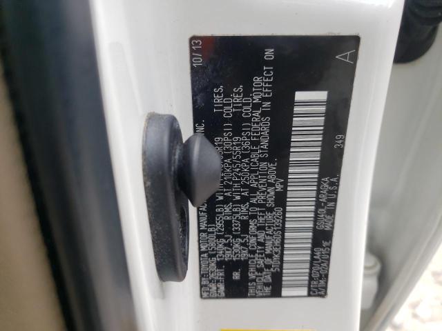 Photo 10 from auction – 2013 TOYOTA HIGHLANDER with VIN 5TDYK3EH6DS139260