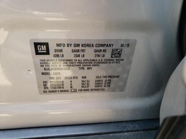 Photo 10 from auction – 2019 BUICK ENCORE PRE with VIN KL4CJASB5KB916222