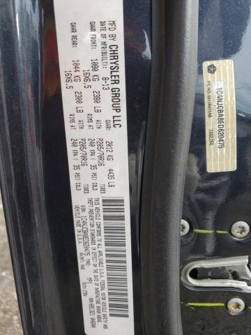 Photo 10 from auction – 2014 JEEP COMPASS SP with VIN 1C4NJCBA8ED620475