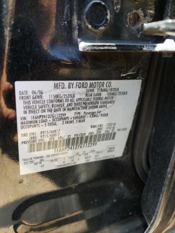 Photo 10 from auction – 2007 FORD FIVE HUNDR with VIN 1FAHP24127G112299