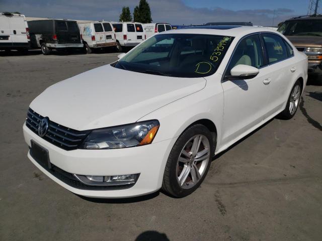 Photo 2 from auction – 2012 VOLKSWAGEN PASSAT SE with VIN 1VWBM7A34CC084449