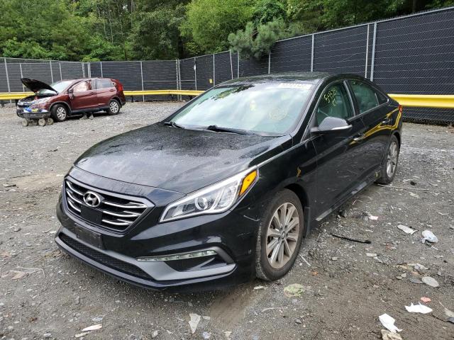 Photo 2 from auction – 2017 HYUNDAI SONATA SPO with VIN 5NPE34AF4HH457979