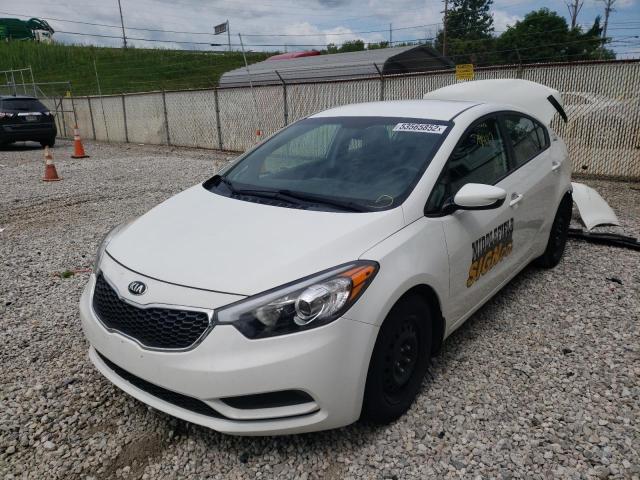 Photo 2 from auction – 2016 KIA FORTE LX with VIN KNAFK4A6XG5486972