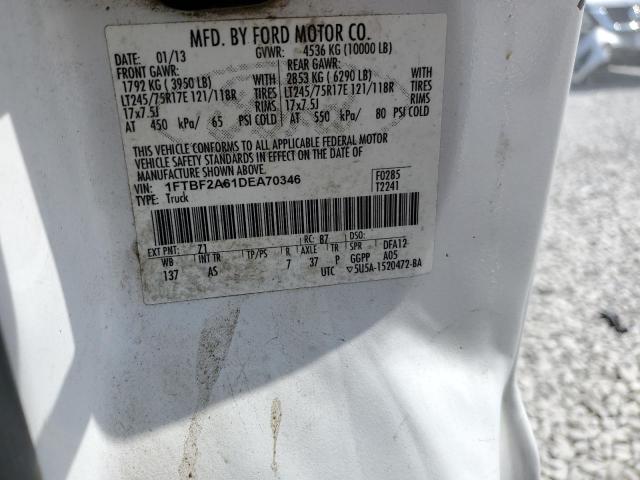 Photo 10 from auction – 2013 FORD F250 SUPER with VIN 1FTBF2A61DEA70346