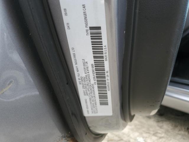 Photo 10 from auction – 2009 SUBARU LEGACY 2.5 with VIN 4S3BL616296219686