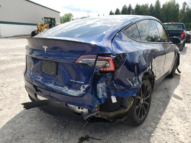 Photo 4 from auction – 2021 TESLA MODEL Y with VIN 5YJYGDEE5MF083782