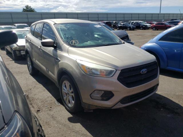 FORD ESCAPE SE 2017 with VIN 1FMCU0GD7HUE97249 - Photo from auction
