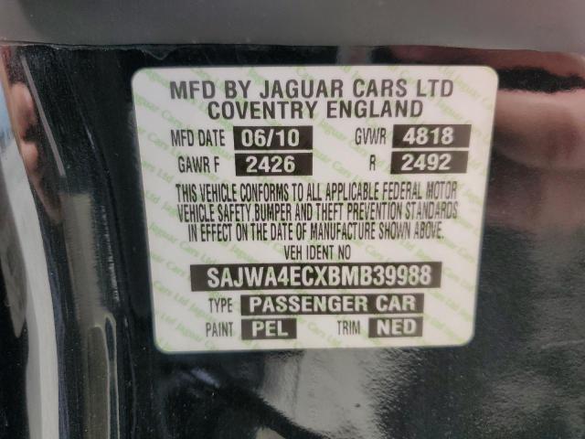 Photo 10 from auction – 2011 JAGUAR XKR with VIN SAJWA4ECXBMB39988