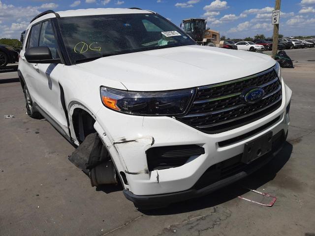 FORD EXPLORER X 2020 with VIN 1FMSK7DH1LGC27393 - Photo from auction