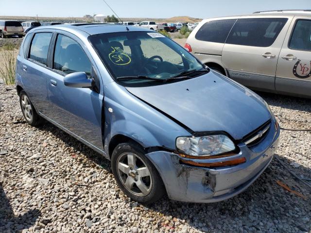 CHEVROLET AVEO BASE 2007 with VIN KL1TD66627B753194 - Photo from auction