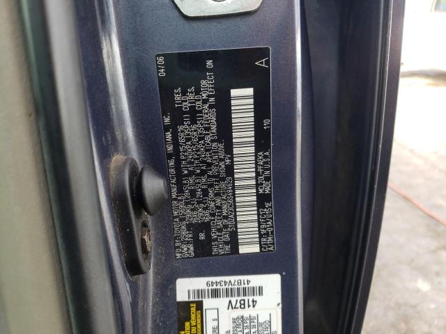 Photo 10 from auction – 2006 TOYOTA SIENNA CE with VIN 5TDZA23C56S484629