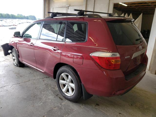 Photo 3 from auction – 2008 TOYOTA HIGHLANDER with VIN JTEDS41A982050885