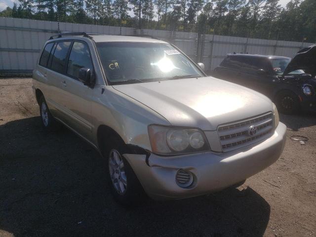 TOYOTA HIGHLANDER 2002 with VIN JTEGF21A020061539 - Photo from auction
