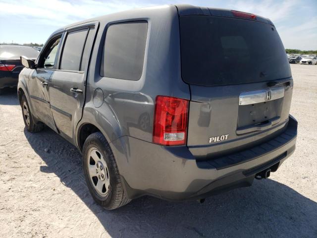 Photo 3 from auction – 2012 HONDA PILOT LX with VIN 5FNYF3H20CB032901