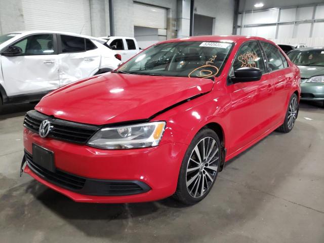 Photo 2 from auction – 2014 VOLKSWAGEN JETTA BASE with VIN 3VW2K7AJ6EM311694