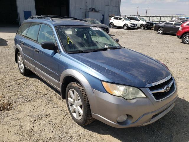 SUBARU OUTBACK 2. 2009 with VIN 4S4BP61C997334432 - Photo from auction