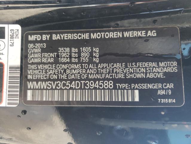 Photo 10 from auction – 2013 MINI COOPER S with VIN WMWSV3C54DT394588