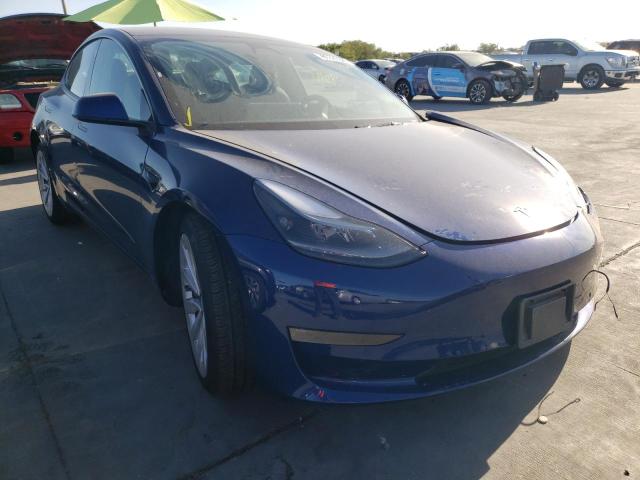 TESLA MODEL 3 2022 with VIN 5YJ3E1EB9NF185642 - Photo from auction