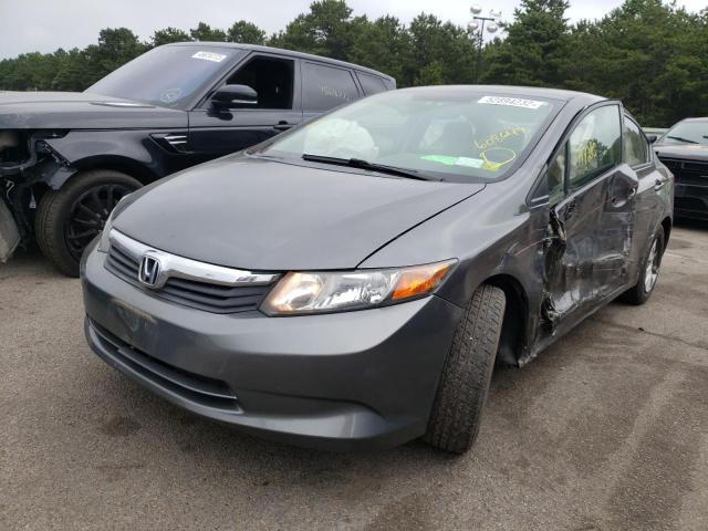 Photo 2 from auction – 2012 HONDA CIVIC LX with VIN 2HGFB2F55CH608648