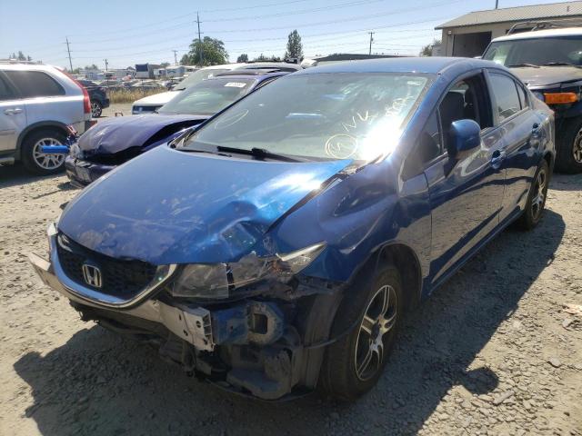 Photo 2 from auction – 2013 HONDA CIVIC LX with VIN 19XFB2F59DE294028