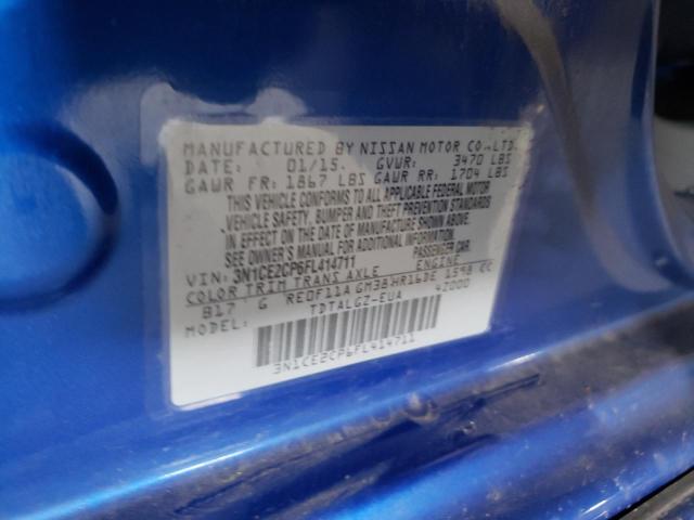 Photo 10 from auction – 2015 NISSAN VERSA NOTE with VIN 3N1CE2CP6FL414711