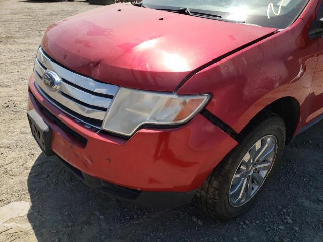 Photo 9 from auction – 2010 FORD EDGE SEL with VIN 2FMDK4JC2ABB34709
