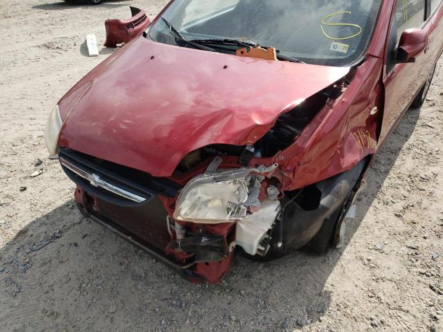 Photo 9 from auction – 2006 CHEVROLET AVEO BASE with VIN KL1TD56606B642846