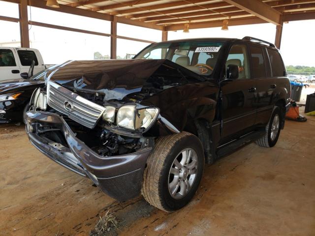 Photo 2 from auction – 2004 LEXUS LX 470 with VIN JTJHT00W543544459