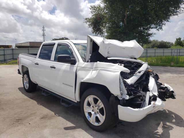 CHEVROLET SILVERADO 2018 with VIN 3GCPCPEC4JG242885 - Photo from auction