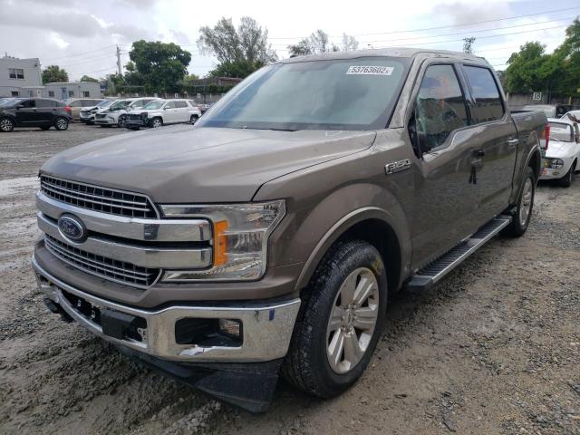 Photo 2 from auction – 2018 FORD F150 SUPER with VIN 1FTEW1C54JFE20845