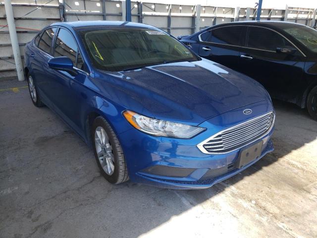 FORD FUSION SE 2017 with VIN 3FA6P0H79HR278940 - Photo from auction