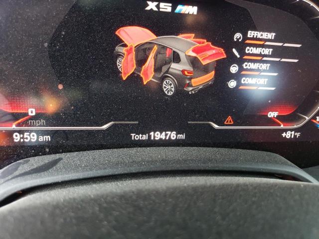 Photo 8 from auction – 2021 BMW X5 M with VIN 5YMJU0C07M9F06635