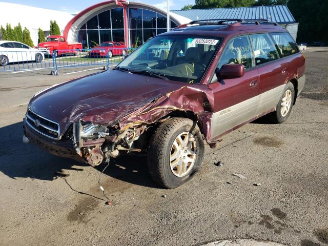 Photo 2 from auction – 2001 SUBARU LEGACY OUT with VIN 4S3BH806117650307