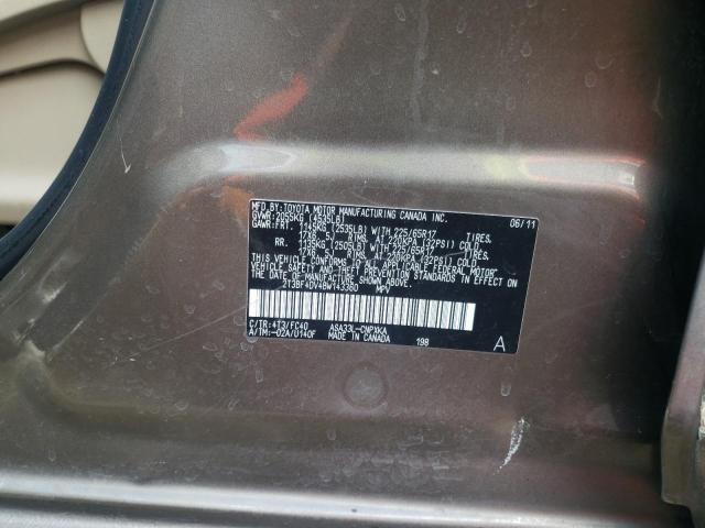 Photo 10 from auction – 2011 TOYOTA RAV4 with VIN 2T3BF4DV4BW143360