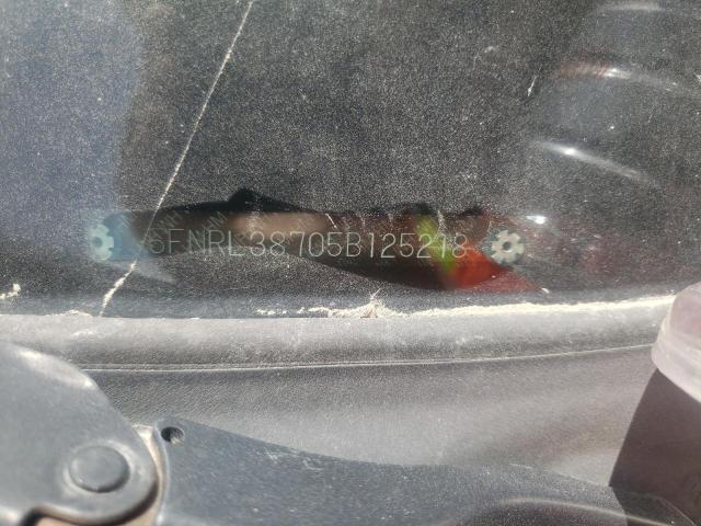 Photo 10 from auction – 2005 HONDA ODYSSEY EX with VIN 5FNRL38705B125218