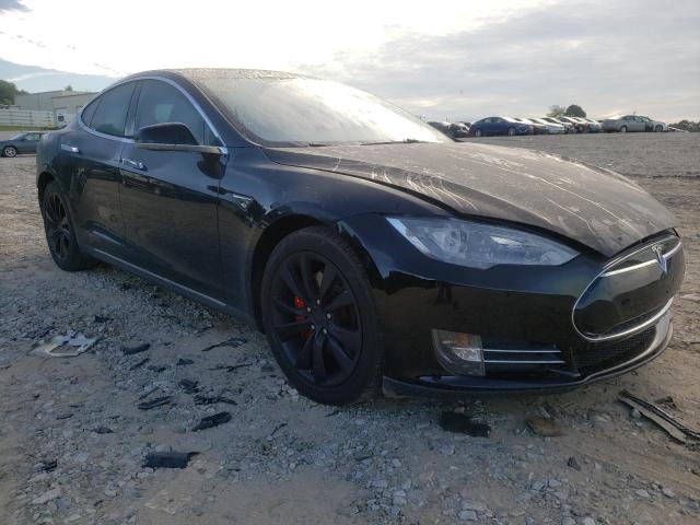 TESLA MODEL S 2014 with VIN 5YJSA1H15EFP32870 - Photo from auction