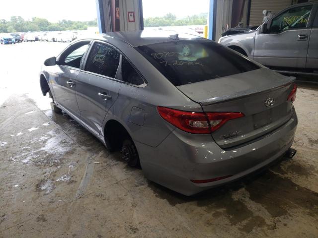 Photo 3 from auction – 2017 HYUNDAI SONATA SE with VIN 5NPE24AF4HH565327