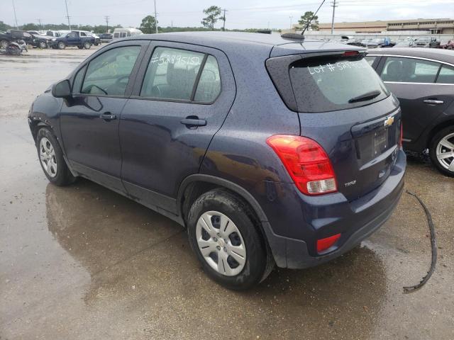 Photo 3 from auction – 2018 CHEVROLET TRAX LS with VIN 3GNCJKSB0JL389447