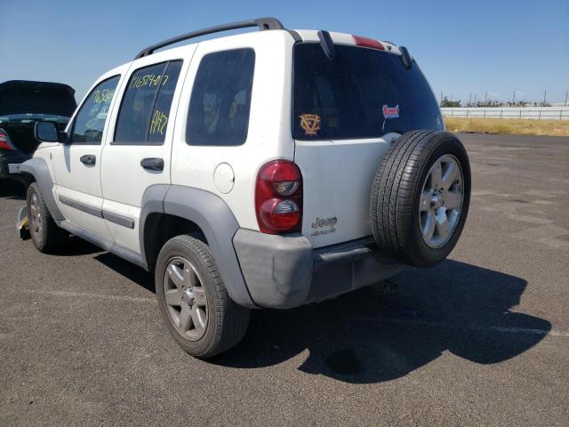 Photo 3 from auction – 2007 JEEP LIBERTY SP with VIN 1J4GL48K67W686341