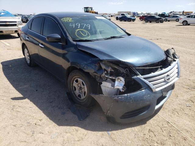 NISSAN SENTRA 2014 with VIN 1N4AB7APXEN854979 - Photo from auction