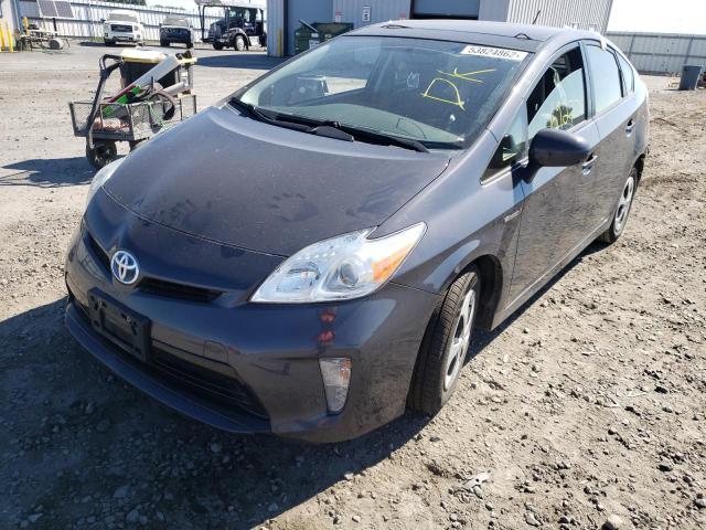 Photo 2 from auction – 2013 TOYOTA PRIUS with VIN JTDKN3DU9D1729400