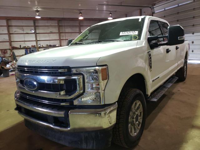 Photo 2 from auction – 2021 FORD F250 SUPER with VIN 1FT7W2BT7MEC54653