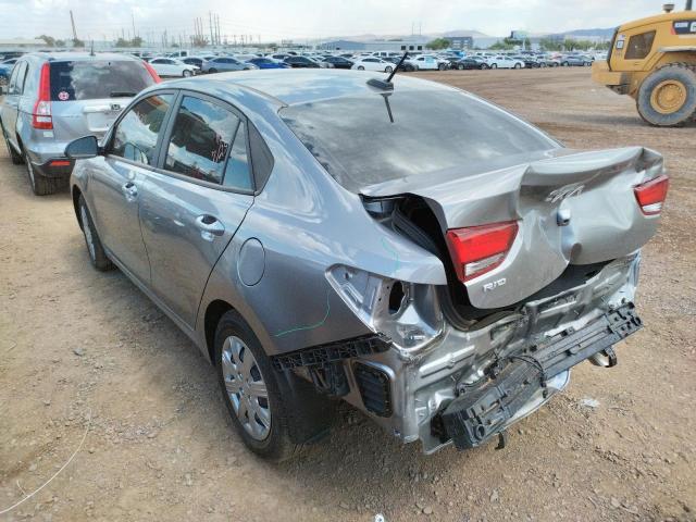 Photo 3 from auction – 2022 KIA RIO LX with VIN 3KPA24AD2NE463957