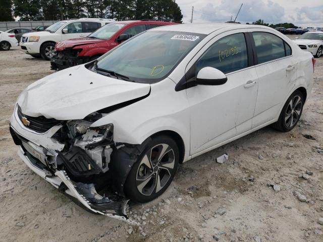 Photo 2 from auction – 2017 CHEVROLET SONIC PREM with VIN 1G1JF5SB1H4124015