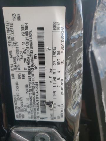 Photo 10 from auction – 2015 FORD ESCAPE TIT with VIN 1FMCU9J95FUA82954
