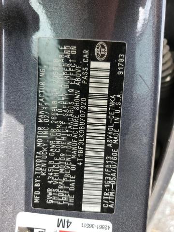 Zdjęcie 10 z aukcji – 2011 TOYOTA CAMRY BASE z VIN 4T1BF3EK9BU707320
