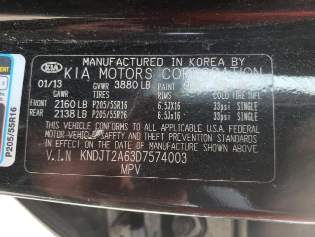 Photo 10 from auction – 2013 KIA SOUL + with VIN KNDJT2A63D7574003
